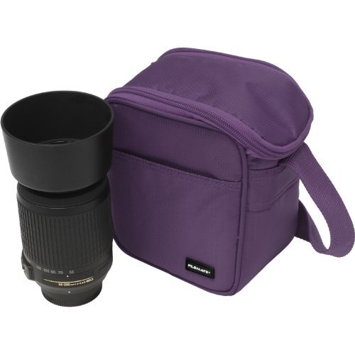 Filemate 3FMCG215PU0-R ECO SLR/Zoom Camera Bag (Purple)