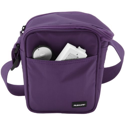 Filemate 3FMCG215PU0-R ECO SLR/Zoom Camera Bag (Purple)