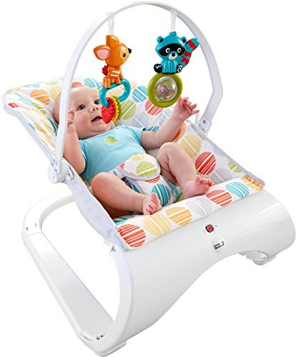 Fisher-Price Comfort Curve Bouncer, Multi color 