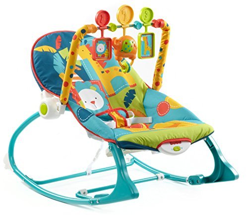 Fisher-Price Infant to Toddler Rocker, Dark Safari 