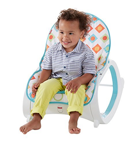 Fisher-Price Infant-to-Toddler Rocker, Geo Diamonds