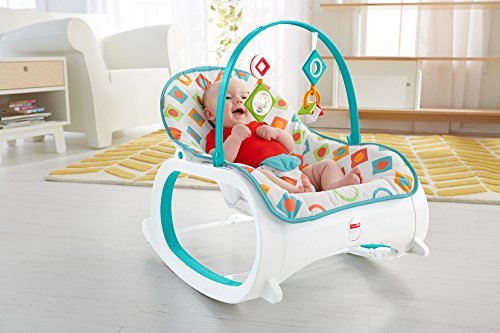 Fisher-Price Infant-to-Toddler Rocker, Geo Diamonds