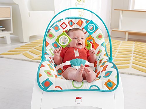 Fisher-Price Infant-to-Toddler Rocker, Geo Diamonds