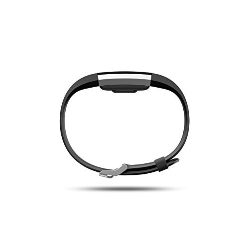 Fitbit Charge 2 Heart Rate + Fitness Wristband, Black, Large (US Version) 