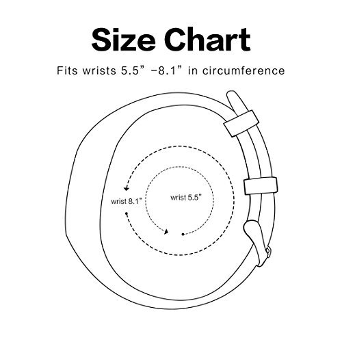 Fitbit Flex 2 Bands Replacement with Watch Buckle (4 Pack) Comfortable Soft Silicone Wristband Huadea