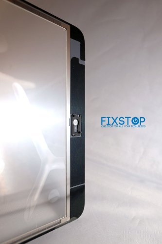 Fix Stop Glass Screen Digitizer Complete Full Assembly with IC Chip, Home Button for Apple iPad Mini - White