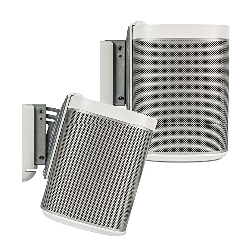 Flexson Wall Bracket for PLAY:1 SONOS Speakers - WHITE - PAIR