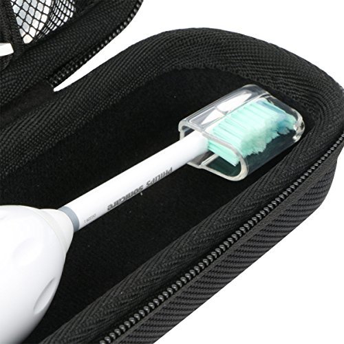 For Philips Sonicare Essence Sonic Electric Rechargeable Toothbrush HX5611/01 Hard Case Cover Storage Bag by Khanka 