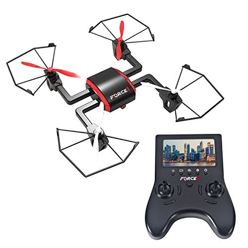 Force1 Headless 360 Flip Mode Focus FPV Drone with 720p Live Video HD Camera and Battery