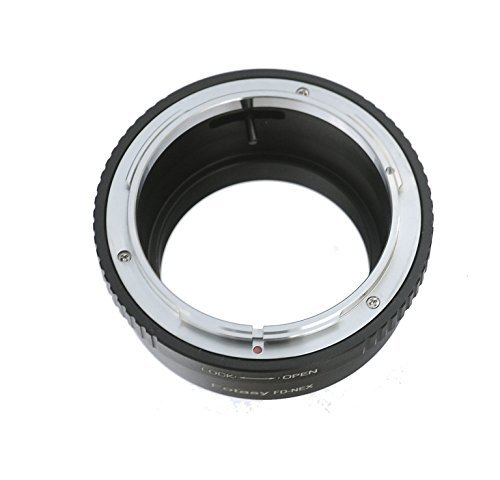 Fotasy Canon FD Lens to Sony E-Mount NEX Camera NEX-5R NEX-5T NEX-6 NEX-7 a6500 a6300 a6000 a5100 a5000 a3500 a3000 NEX-VG30 NEX-VG900 NEX-FS100 NEX-FS700 NEX-EA50 PXW-FS7 Adapter