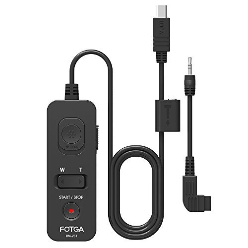 Fotga Remote Control Shutter Release Cord with Multi Terminal Cable Special Design for Sony A7M2 A5100 A7S A5000 A-6000 A7R A7 NEX-3N Replacement for RM-VPR1