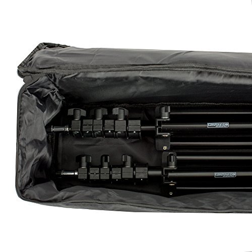 Fovitec StudioPRO - 2x 7'6" Classic Light Stand Kit - [Classic][For Photo and Video][Includes Carrying Bag]