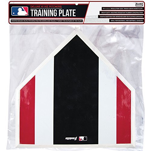 Franklin Sports MLB High Visibility Pitchers Training Plate, 17-Inch