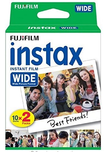 Fuji Wide Instant Color Film Instax for 200/210 Cameras - 2 Twin Packs - 40 P...