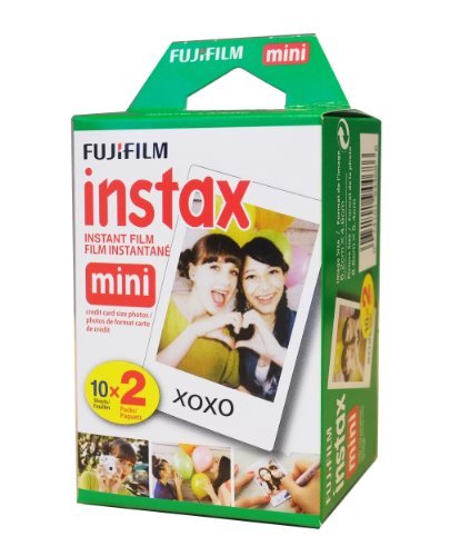 Fujifilm INSTAX Mini Instant Film Twin Pack (White)