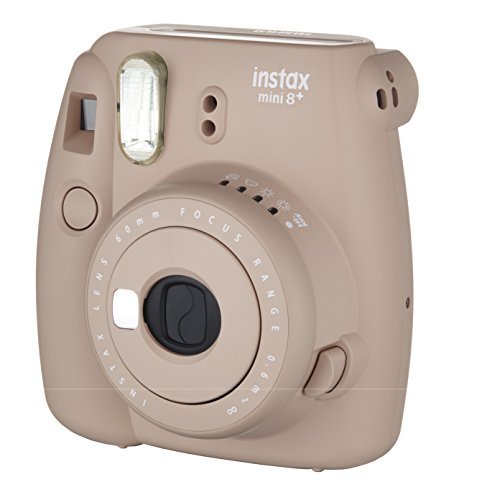 Fujifilm Instax Mini 8+ Instant Film Camera - International Version(Cocoa)