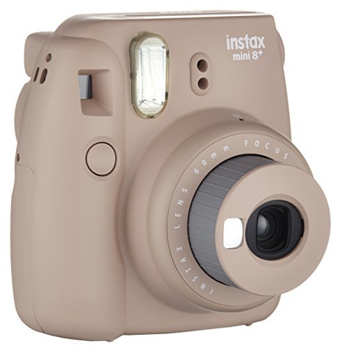 Fujifilm Instax Mini 8+ Instant Film Camera - International Version(Cocoa)