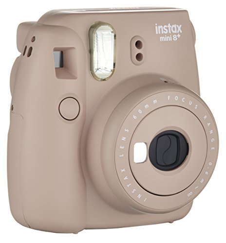 Fujifilm Instax Mini 8+ Instant Film Camera - International Version(Cocoa)