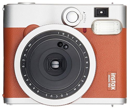 Fujifilm Instax Mini 90 Instant Film Camera (Brown)