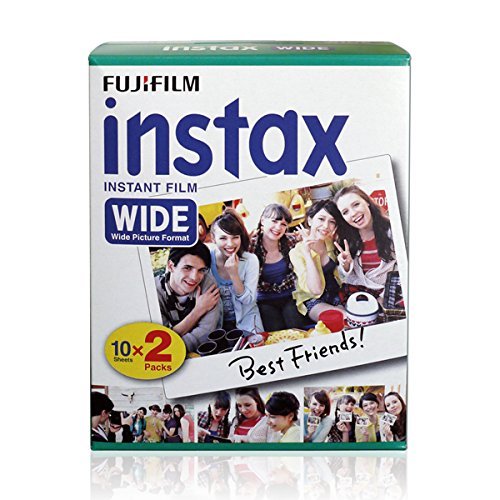 Fujifilm Instax Wide Instant Films for Fuji Instax Wide 210 200 100 300, Pack of 5