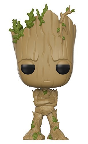 Funko Pop! Movies: Guardians of The Galaxy Vol. 2 - Adolescent Groot Amazon Exclusive Action Figure