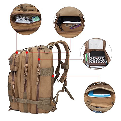 G4Free Sport Outdoor Military Backpack Tactical Backpack Molle Rucksack Camping Hiking Trekking Bag Custom Design 40L