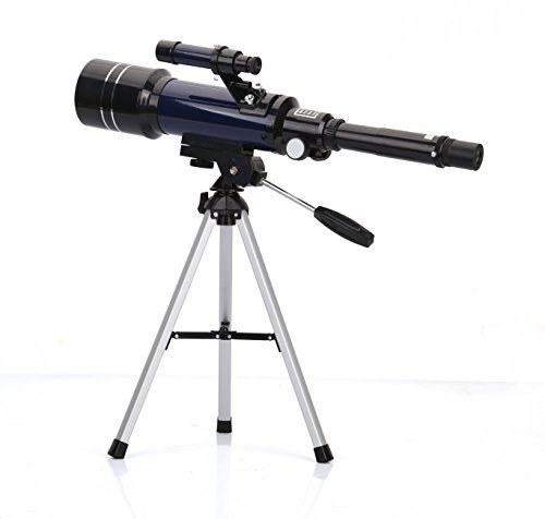 GEERTOP AZ Ultra-Clear Astronomical Refractor Tabletop Telescope With Tripod & Finder Scope, 400X70mm, For Beginner Sky Gazers & Teens