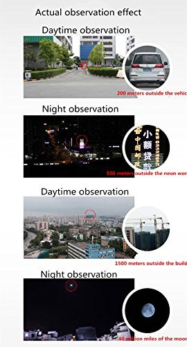 GMJF 10x25 Folding Binoculars Telescope with Low Light Night Vision for outdoor birding, travelling, sightseeing, hunting, etc 