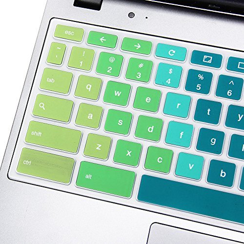 GMYLE Rainbow Silicon Keyboard Cover for Acer 11.6" Chromebook CB3-111-C670 CB3-111-C8UB (Not Fit For Acer CB3-131-C3SZ)