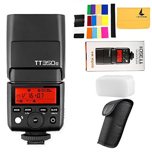 GODOX TT350S 2.4G HSS 1 / 8000s TTL GN36 Camera Speedlite for Sony Mirrorless digital camera