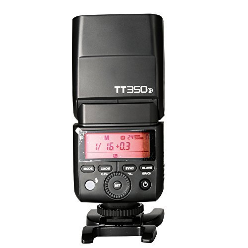 GODOX TT350S 2.4G HSS 1 / 8000s TTL GN36 Camera Speedlite for Sony Mirrorless digital camera