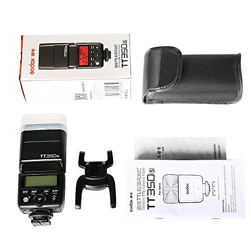 GODOX TT350S 2.4G HSS 1 / 8000s TTL GN36 Camera Speedlite for Sony Mirrorless digital camera