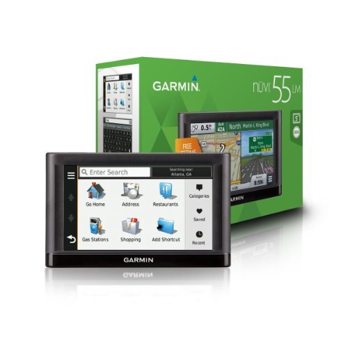 GRM0119801 - GARMIN 010-01198-01 nuvi 55LM 5quot; GPS Travel Assistant (Free Lifetime Map Updates with No Ads or Subscription Fees; Without Traffic Avoidance)