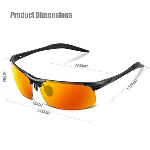 GUKE 8177 Men's Sports Style Polarized Sunglasses for Driving Fishing Golf Glasses