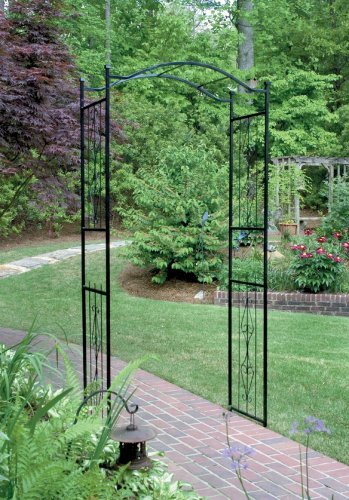 Gardman R355 Charleston Arch, Black, 3' 7\" Wide x 7' 7\" High