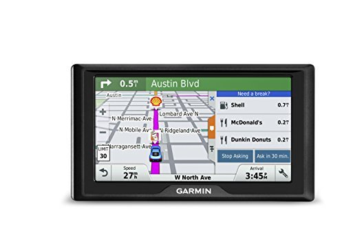 Garmin Drive 50 USA LM GPS Navigator System with Lifetime Maps, Spoken Turn-By-Turn Directions, Direct Access, Driver Alerts, and Foursquare Data