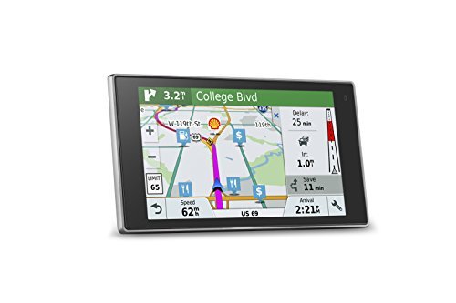 Garmin DriveLuxe 51 NA LMT-S with Lifetime Maps/Traffic, Live Parking, Bluetooth, WiFi, Smart Notifications, Voice Activation, Driver Alerts, TripAdvisor, Foursquare