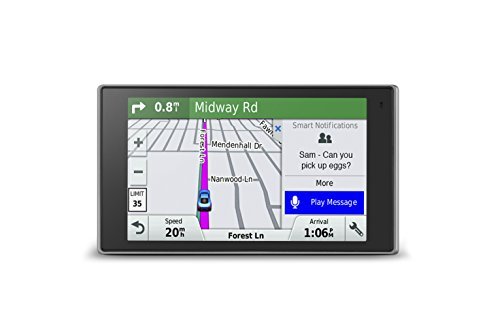 Garmin DriveLuxe 51 NA LMT-S with Lifetime Maps/Traffic, Live Parking, Bluetooth, WiFi, Smart Notifications, Voice Activation, Driver Alerts, TripAdvisor, Foursquare