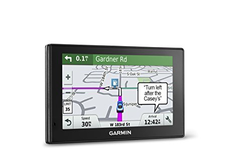 Garmin DriveSmart 50 NA LMT GPS Navigator System with Lifetime Maps and Traffic, Smart Notifications, Voice Activation, and Driver Alerts