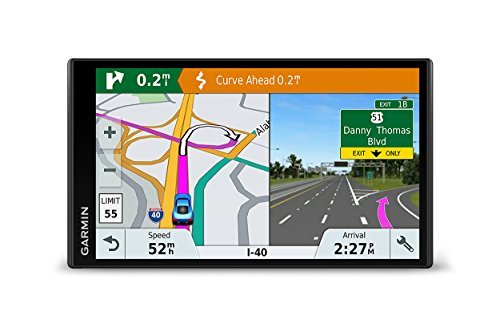 Garmin DriveSmart 61 NA LMT-S with Lifetime Maps/Traffic, Live Parking, Bluetooth,WiFi, Smart Notifications, Voice Activation, Driver Alerts, TripAdvisor, Foursquare