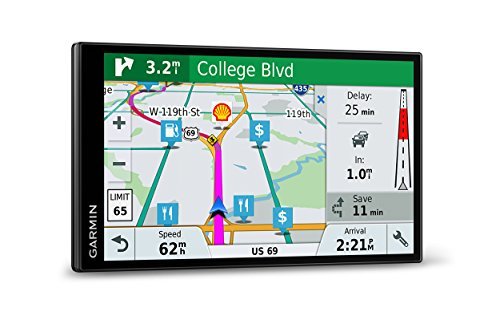 Garmin DriveSmart 61 NA LMT-S with Lifetime Maps/Traffic, Live Parking, Bluetooth,WiFi, Smart Notifications, Voice Activation, Driver Alerts, TripAdvisor, Foursquare