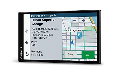 Garmin DriveSmart 61 NA LMT-S with Lifetime Maps/Traffic, Live Parking, Bluetooth,WiFi, Smart Notifications, Voice Activation, Driver Alerts, TripAdvisor, Foursquare