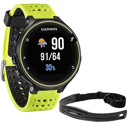 Garmin Forerunner 230 GPS Running Watch, Force Yellow (010-03717-50) with Heart Rate Monitor