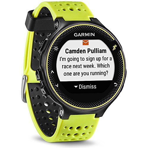 Garmin Forerunner 230 GPS Running Watch, Force Yellow (010-03717-50) with Heart Rate Monitor