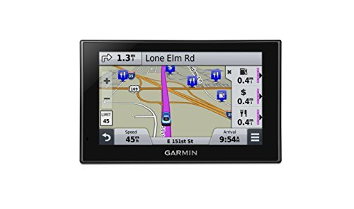 Garmin Nuvi 2539LMT GPS Navigator with Spoken Turn-By-Turn Directions, Lifetime Map Updates, Speed Limit Display, Traffic Updates, and Lane Guidance