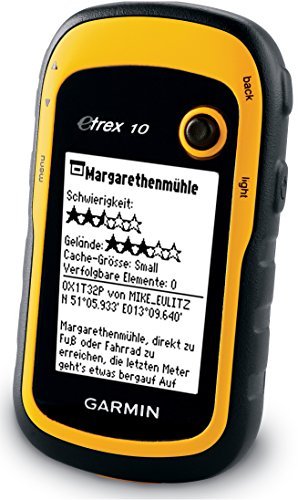 Garmin eTrex 10 Worldwide Handheld GPS Navigator