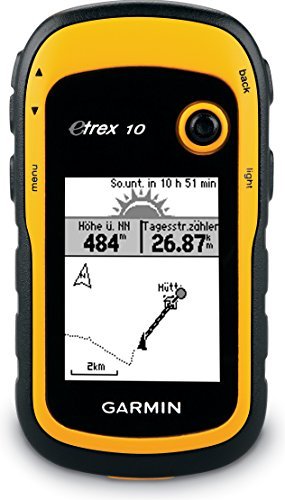 Garmin eTrex 10 Worldwide Handheld GPS Navigator