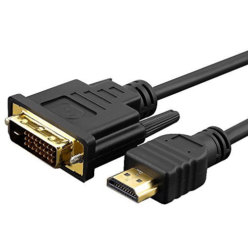 Gefen DVI to HDMI Cable 6 Feet, Male-Male 6 Feet, CAB-DVI2HDMI-06MM