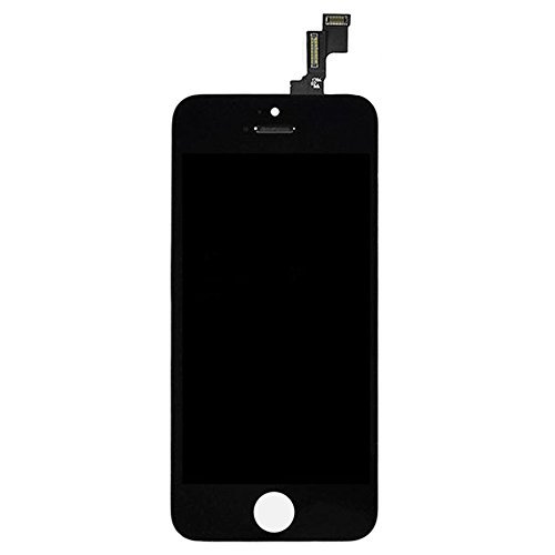 Generic OEM Black Retina LCD Touch Screen Digitizer Glass Replacement Full Assembly for iPhone 5C