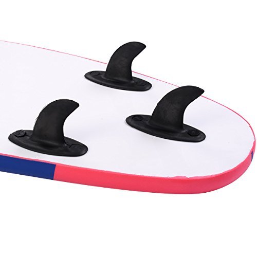 Giantex 6' Surfboard Surf Foamie Boards Surfing Beach Ocean Body Boarding Red